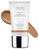 PÜR MINERALS 4-in-1 tinted moisturizer in medium shade for natural coverage