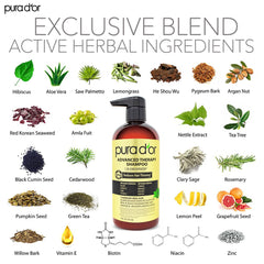 PURA D'OR Advanced Therapy Biotin Conditioner bottle for smoother, tangle‑free hair