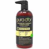 PURA D'OR Condicionador Terapia Avanzada en botella, hidratación suave para el cabello