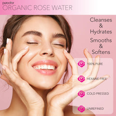 PURA D’OR Rose Water Toner: claridad de la piel gracias a antioxidantes.