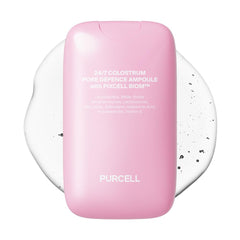 Purcell 24/7 Colostrum Ampoule Mist pink bottle primes skin for makeup.