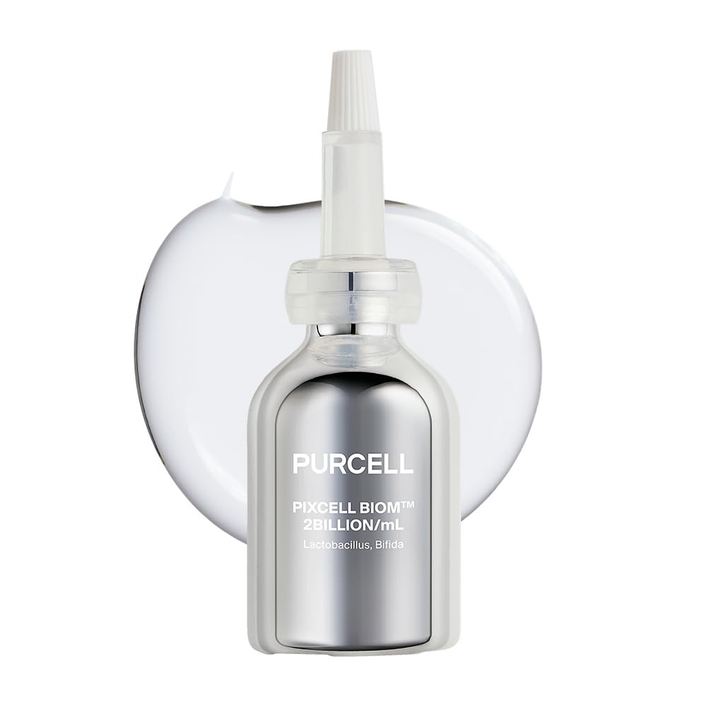 Purcell Pixcell Biom bottle shows probiotic care supporting sensitive skin hydration