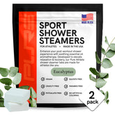 Pure Athlete aroma eucalipto para ducha vigorizante.
