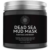 Pure Body Naturals Dead Sea Mud Mask frente: purifica la piel y aporta brillo saludable