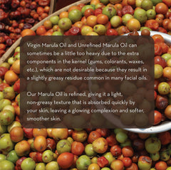 Pure Body Naturals Marula Oil hidrata la piel sin dejar grasa.