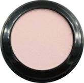 Pure Ziva Seashell light pink opaque matte pressed powder compact shows smooth finish.