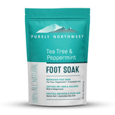 Purely Northwest 3 Pounds Foot Soak bottle for soothing feet after a long day