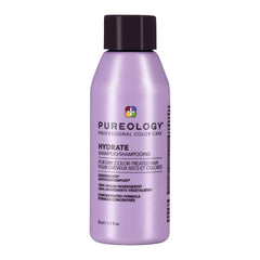 Pureology Hydrate champú, botella vertido, indica hidratación intensa para cabello seco.