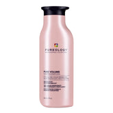 Pureology Pure Volume bottle showing color-safe, body-boosting shampoo.