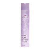 Pureology Soft Finish Hairspray bottle showing color-safe, brushable hold.