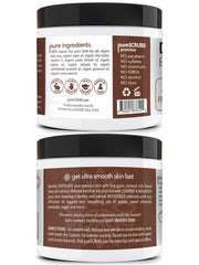 PureSCRUBS wooden spoon with scrub for easy, mess-free scooping
