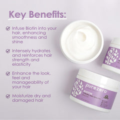 PureZero aplicación profunda para cabello con nutrición intensiva.