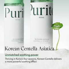 Purito Seoul Wonder Releaf: tónico sin fragancia, apto para piel sensible