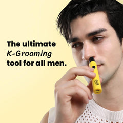 Purple Gorilla Technique ear trimmer for precise hair removal around ears