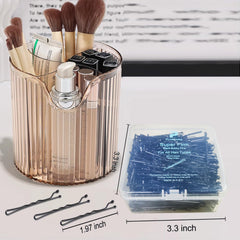 Purplesky conjunto 400 horquillas Bobby negras: práctico para uso diario