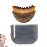 Put Girl Lymphatic Face Brush with precision contour follows facial curves for smooth drainage.