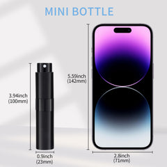 Putmhim twist-up cap design for easy one-handed fragrance release.
