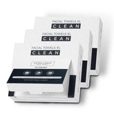 PUPUPE disposable face towels xl box 30-count for easy skincare removal on the go