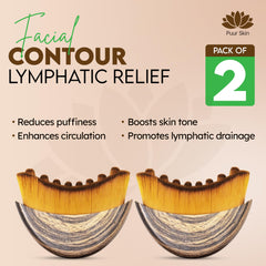 Puur House lymph drainage massager for daily facial relief.