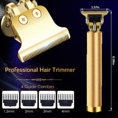 PXLISIE cordless beard trimmer with ergonomic grip for travel