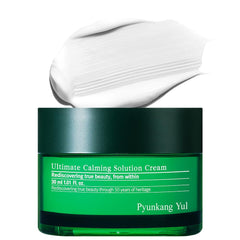 Envase limpio de Pyunkang Yul PKY Ultimate Calming Cream para piel sensible.