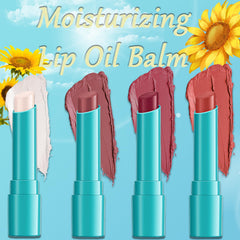 Balsamo labial con aceite de cereza para aplicación suave