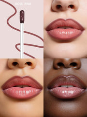 QCMME tinta labial desprendible en empaque compacto para retoques.