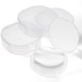 QfwdfcTrenz front view plastic cotton square holder for travel storage