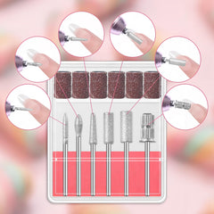 Qiifaiikooii nail drill bits for cuticle removal with smooth results.