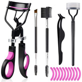 qiipii eyelash curler kit lash curler: smooth lift for natural lashes