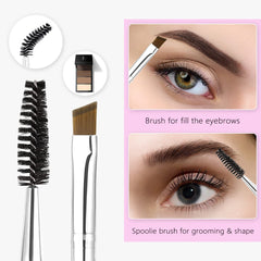 qiipii eyelash curler kit mascara brushes: versatile tools to define lashes