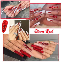 qiipii nail art tweezer and pickup pen included for precise placement