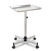 Qinrunkoi Salon Tray on Wheels top view shows durable, easy-to-clean design.