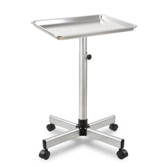 Qinrunkoi Salon Tray on Wheels top view shows durable, easy-to-clean design.