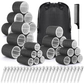 Qinzave hair curler rollers set with five sizes for versatile styling options