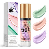 QIUFSSE primer color corrector envase para tono uniforme