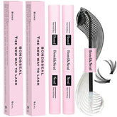 Qiveaory Lash Bond and Seal kit shows a dual-tube design for easy DIY lash extensions.