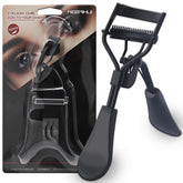 Qivorimith eyelash curler for hooded eyes with built-in comb for precise lift.
