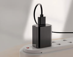 Efficient 5V output keeps shavers ready between morning routines.