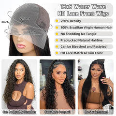 QKOQKO 250 density lace front wig provides fullness without heaviness.