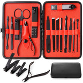 QLNE nail clippers set close-up with sharp blades for precise trims