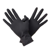 QNCIGER reusable hair dye gloves in action for clean color application