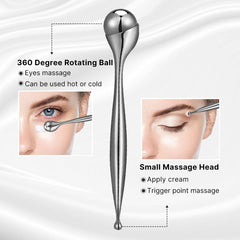QooWo Eye Roller with magnetic connection for easy cleaning and rotation