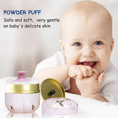 Qopoto powder puff handle enables even, controlled application