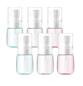 QPCMV 6-pack travel spray bottles ready for on-the-go skincare