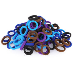 QRTVI five-color variety pack matches outfits and keeps hair stylish and gentle