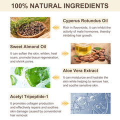 QRZBPZWE Cyperus Rotundus Oil, hidratación para brazos y piernas.