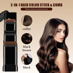Qtaikong black hair color stick for deep, bold coverage