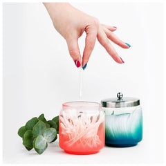 Q-tips cotton swabs gentle on sensitive skin and newborn care.