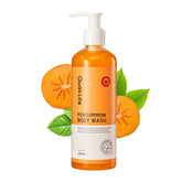 QualiLife Persimmon Jabon Cuerpo en botella, aroma fresco y neutralización de olores.
